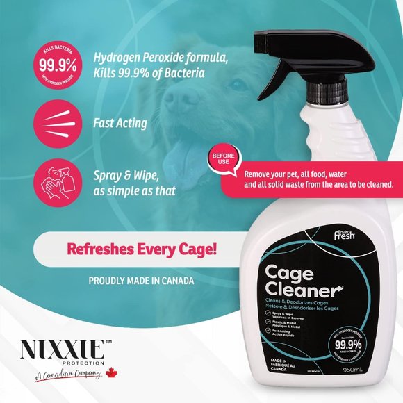 Pet Cage Cleaner by EnviroFresh - Made In Canada - Picture 2 of 3